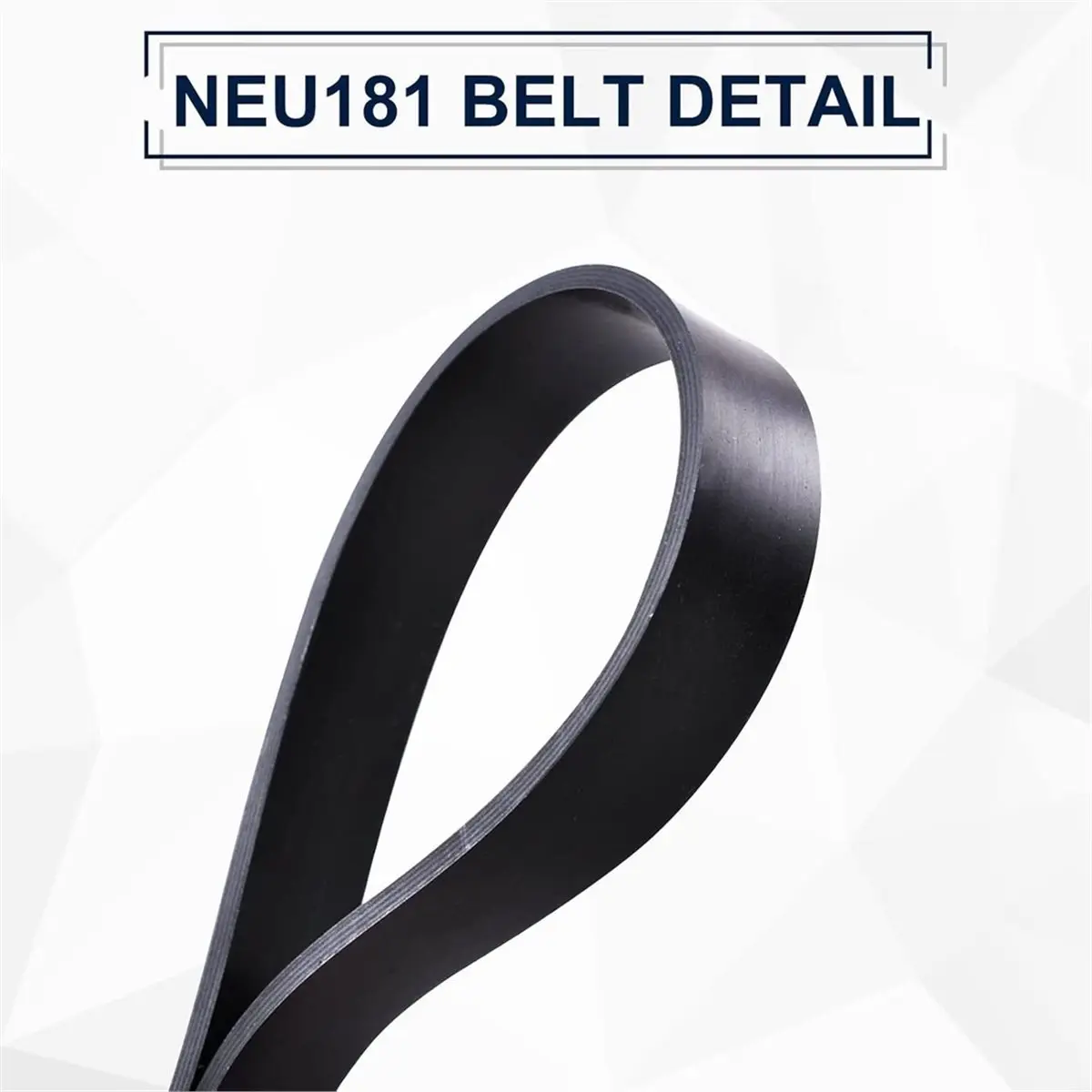 E0205 Vacuum Belts Replacement for PowerSpeed Bagless Upright Cleaner NEU182b NEU180 NEU190 Series, 5 Pack
