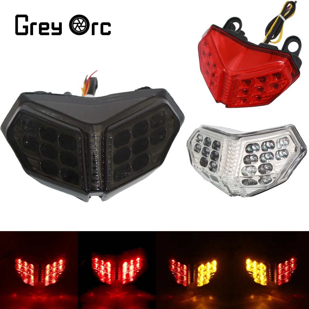

For Ducati 848 2008-2014 1098 1198 2007-2013 Accessories Motorcycle LED Rear Tail Light Turn Brake Light Integration