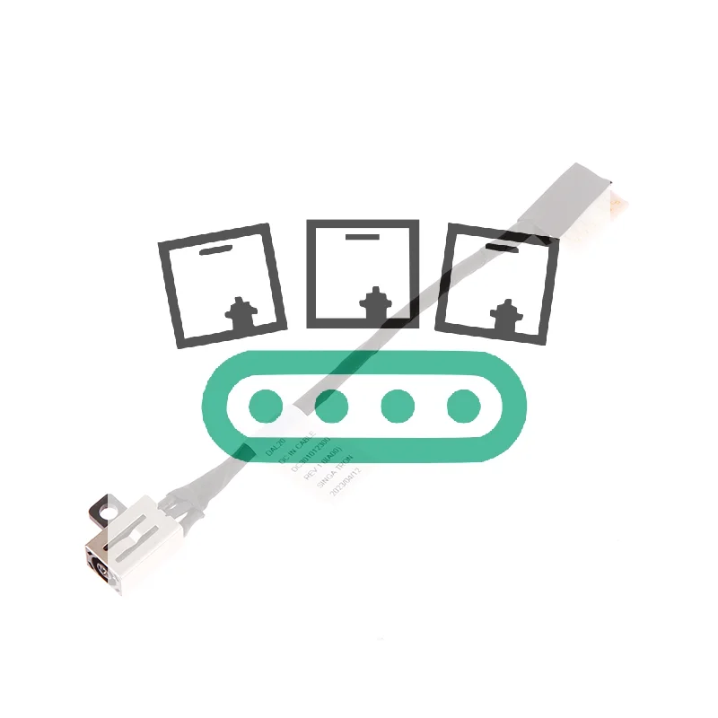 New Replacement DC Power Jack Cable For Inspiron 3405 3501 3505 3511 3515 5593 5594 Vostro 3500 3501 04VP7C DC301015Q00