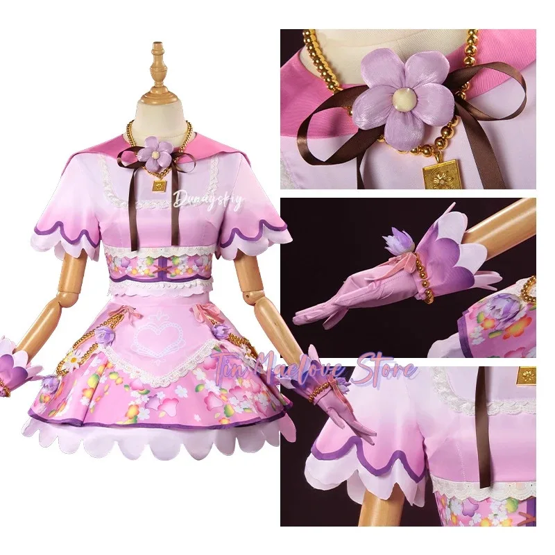 

a7d@Ainme Aikatsu Cosplay Hoshimiya Ichigo Costume Princess Purple lilac jirai kei Dress Halloween Party Play Uniform Woman Skir