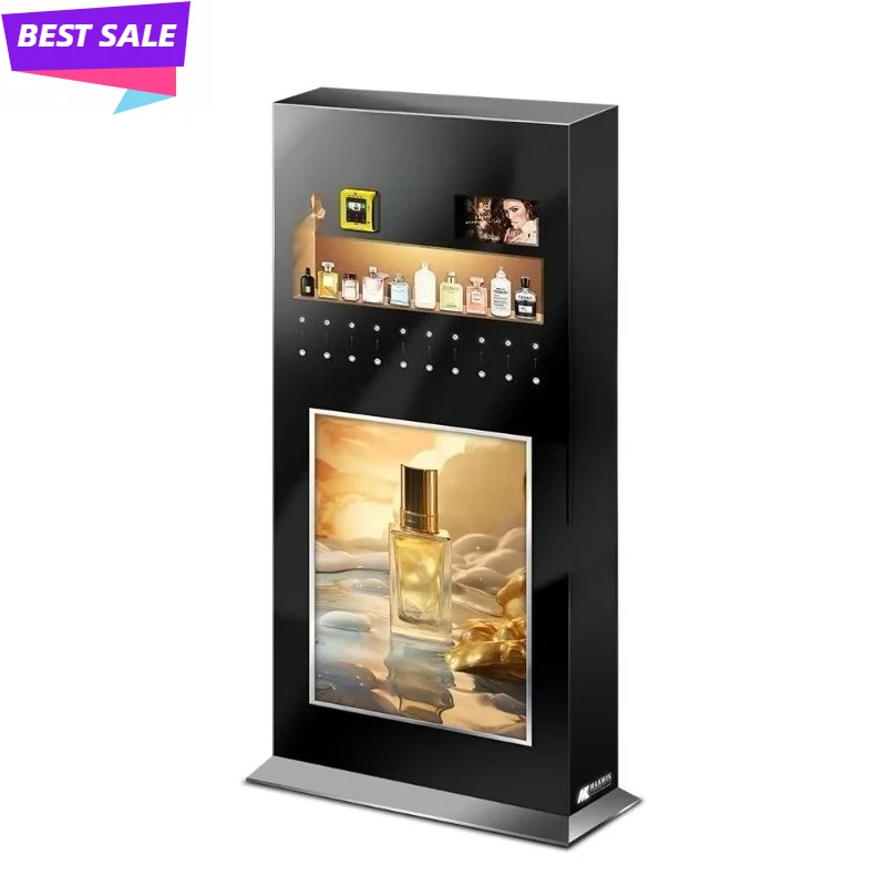 China Manufacturer Custom Smart Led Strip Lights Perfume Vending Machine Spray With Coin/Qr Code/Token Payment System