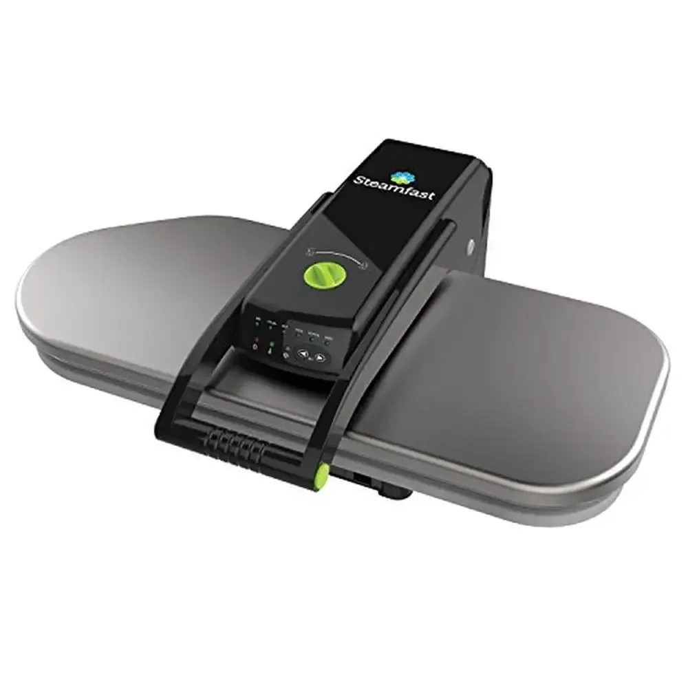 

Цифровой паровой пресс, настройки ткани, паровая взрыв, аксессуары для большой паровой поверхности, в комплекте, функция блокировки пресс-пресса 25x10,5 дюймов