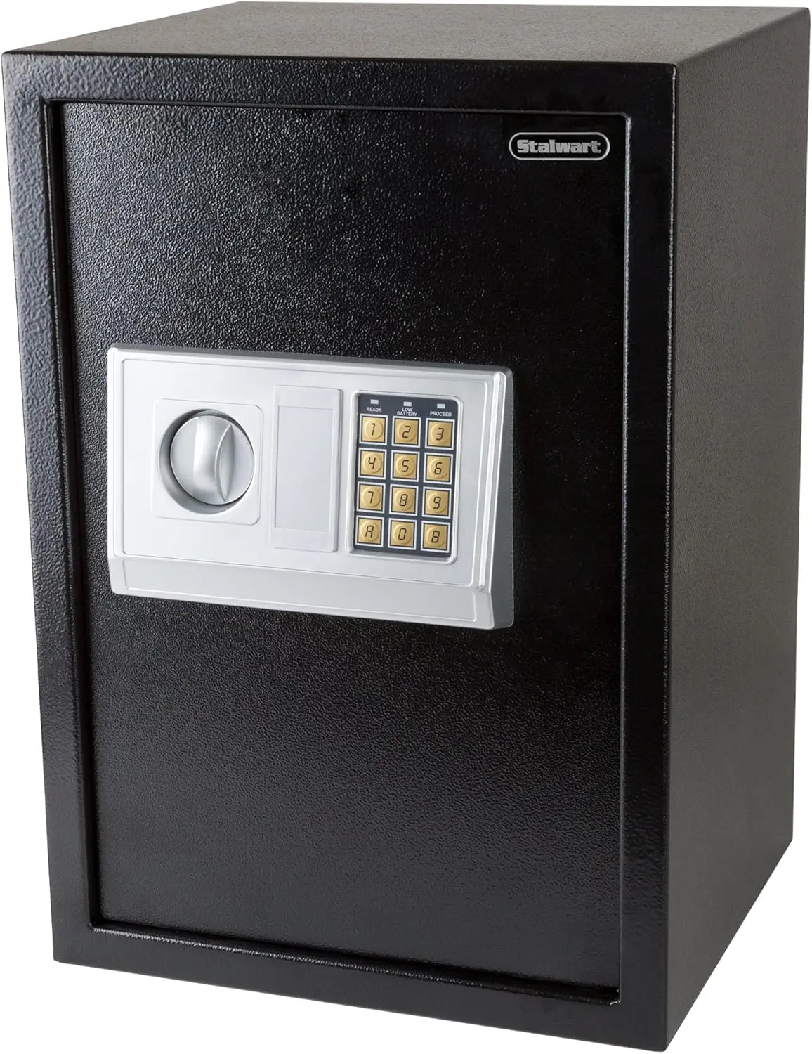 Digital Safe - Electronic Steel Safe with Keypad and Manual Override Keys - Protect Money, Jewelry, Passports - For Home, Busine