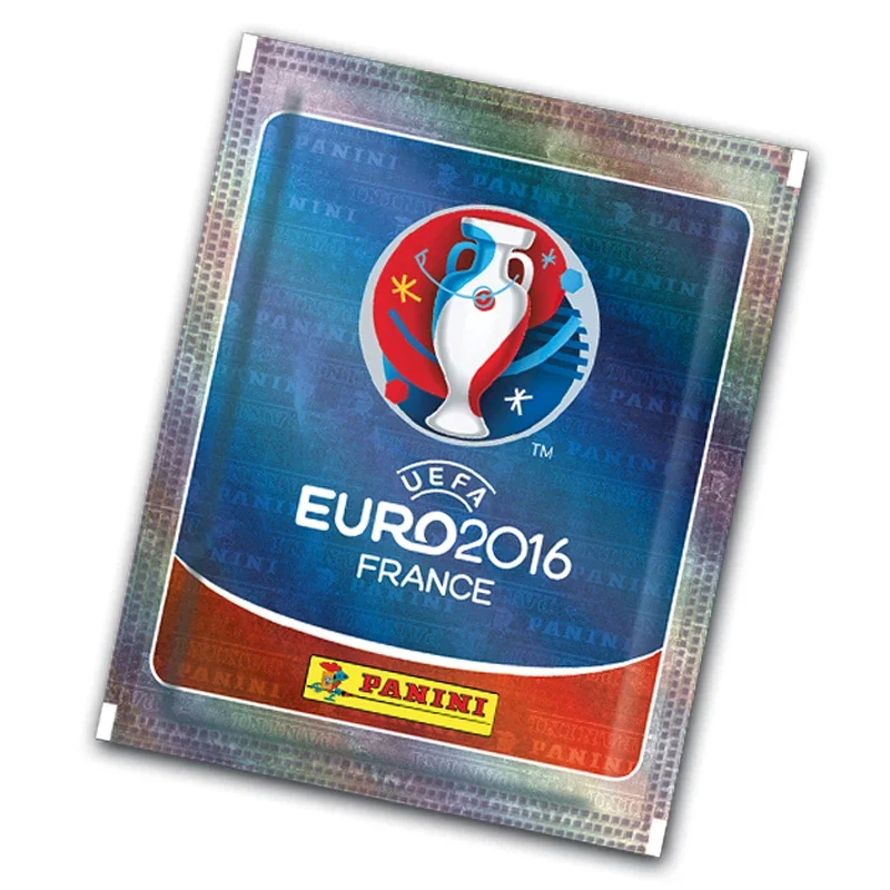 팬이니 2016 유로 홀로 스티커 앨범 공식 빈티지 축구 카드 축구 팬들이 좋아하는 수집품을 위한 향수를 불러일으키는 선물 상자