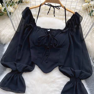 12 Main Sales Women's Chiffon Bouse - №7