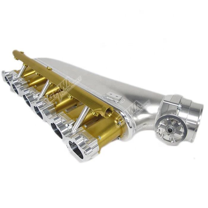 

Высокопроизводительная 6-осевая алюминиевая система впускного коллектора 2JZ, изготовленная на заказ на станке с ЧПУ