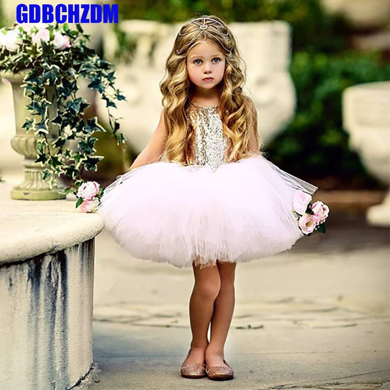 

Baby Party Dresses for Girls 2023 New Barbi Pink Princess Dress for Birthday Weddings Sequin Christmas Girls Dreses 1-5 Yrs