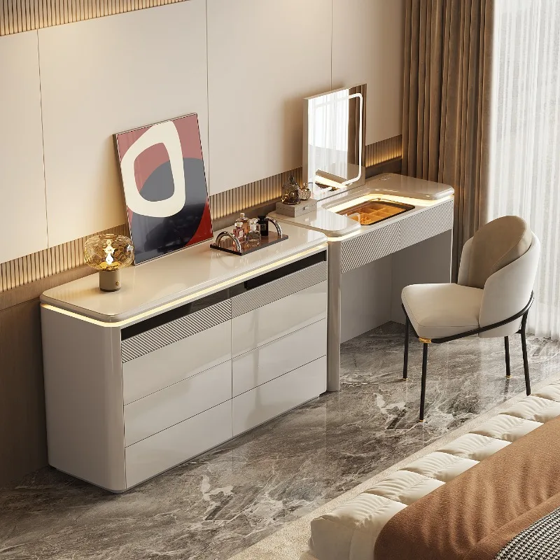 New light luxury high-end lifting dresser chest