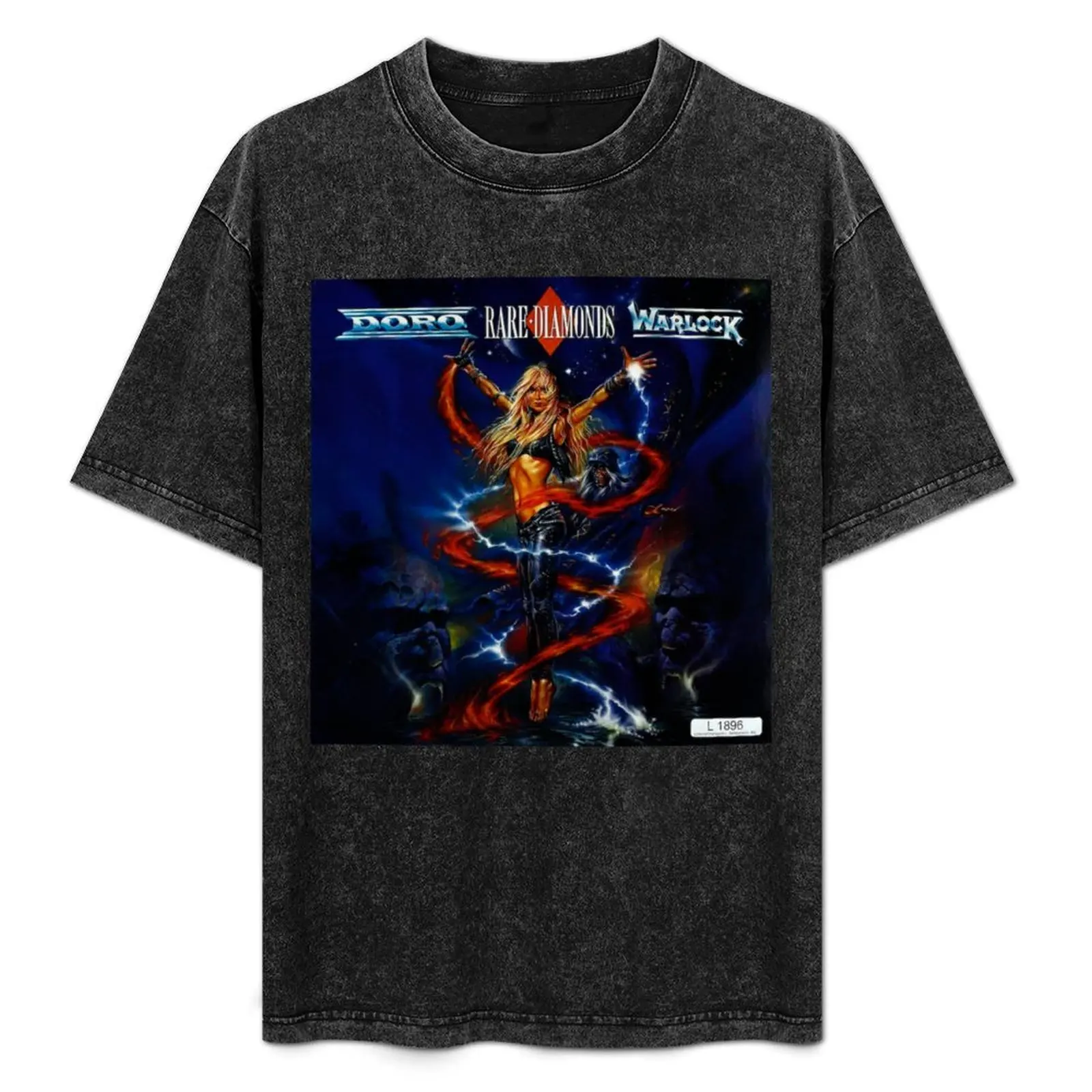 

Warlock - Rare Diamonds album 1991 T-Shirt sports fans customizeds animal prinfor boys mens fashion