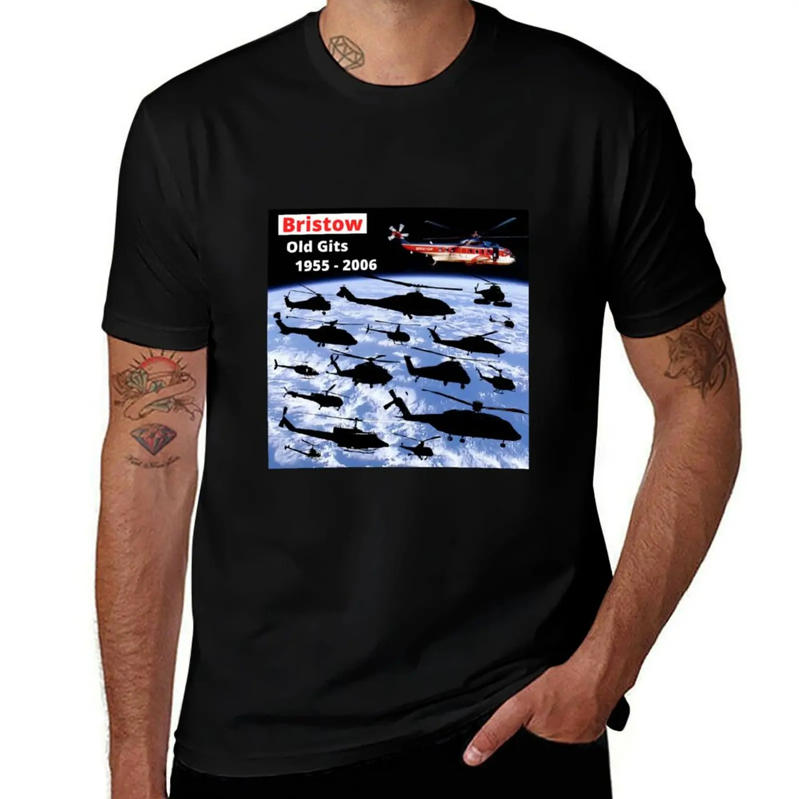 Bristow Old Gits 1955 - 2006 Camiseta informal de manga corta para vacaciones