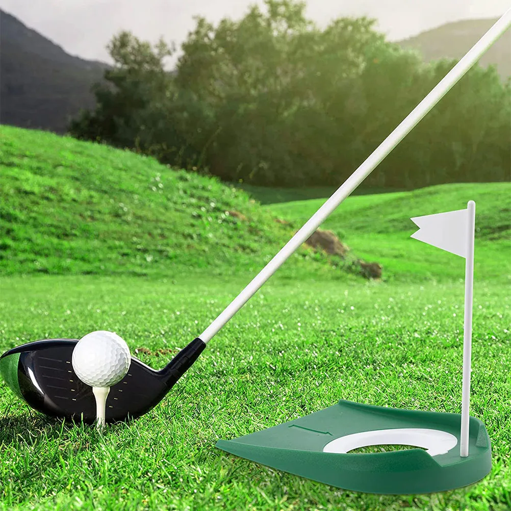 2Pcs Putting Practice Cup Premium Plastic Golf Training Aid for Indoor and Outdoor Use Portable Lightweight Practice Putting