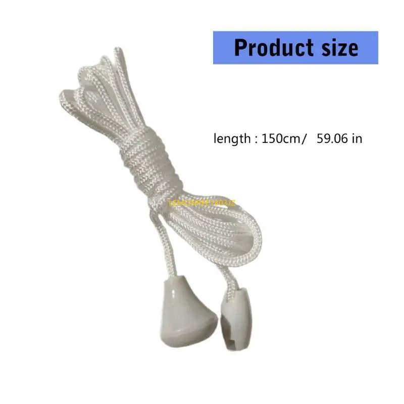 N58C 10pcs Interruptores techo Cable extracción 1.5 m Interruptores luz Pulga Cordillera luz del baño Cordillera