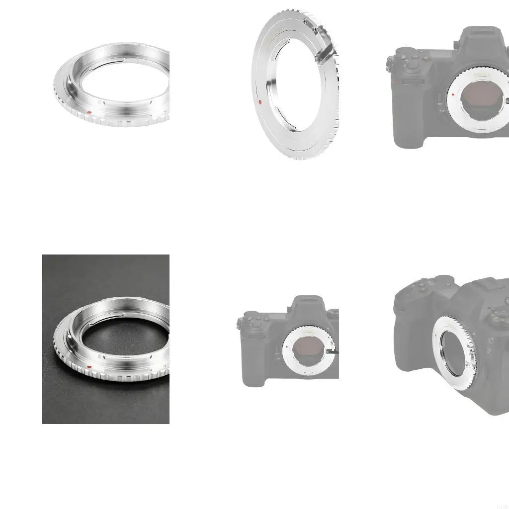 M43 to Z-Type Mount Adapter Rings Enabling Lens Use on Z-Type Mount Cameras F19E
