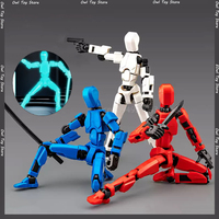 T13 Action Figure Titan 13 Action Figure Dummy Lucky 13 Action Figure 3D Printed Multi-Jointed Movable Nova 13 Action Figure Toy