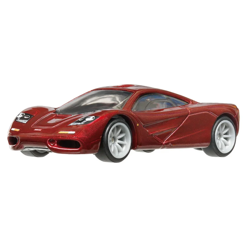 Mattel Hot Wheels-brinquedos exóticos de inveja para meninos, 1:64 Diecast McLaren F1 veículos modelo, Premium carro cultura, presente de aniversário