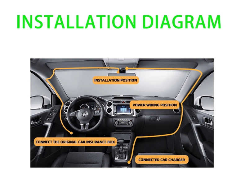 C906 WIFI Rijden Recorder Ultra High Definition 1080P Loop Recording High Definition Evenement Data Recorder Parkeertoeving