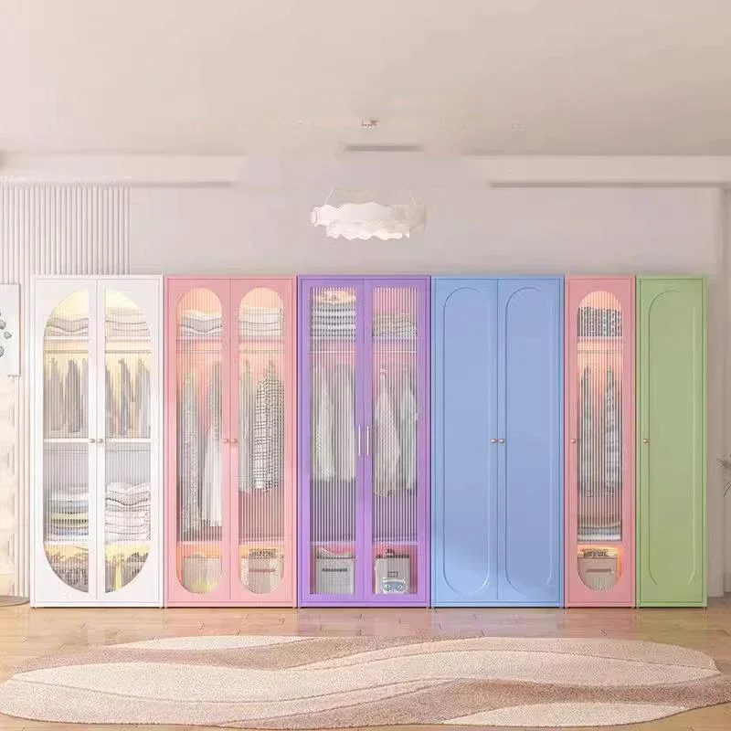 Minimalist Nordic Wardrobe Modern Cube Shelf Display Wooden Drawer Wardrobe Bedroom Storage Cabinet Stylish