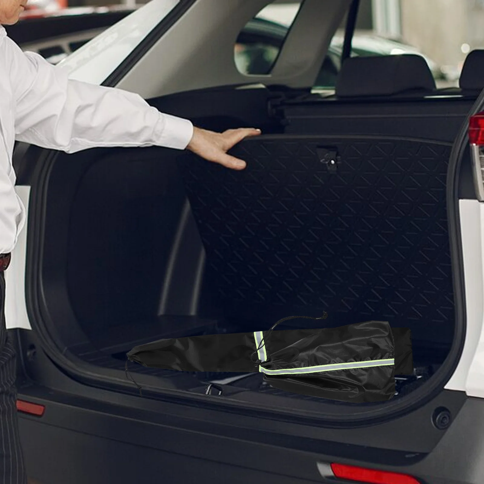 

4Pcs Car Windshield Cover Ice Snow Universal Waterproof Frost Protector Outdoor Winter Car Accessories Side Mirror Covers