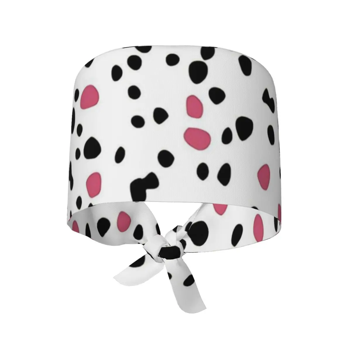 Nurse Hats Dalmatian Pattern Scrub Caps Kawaii Medical Hat For Men Women Holder Long Hair Custom DIY Working Caps
