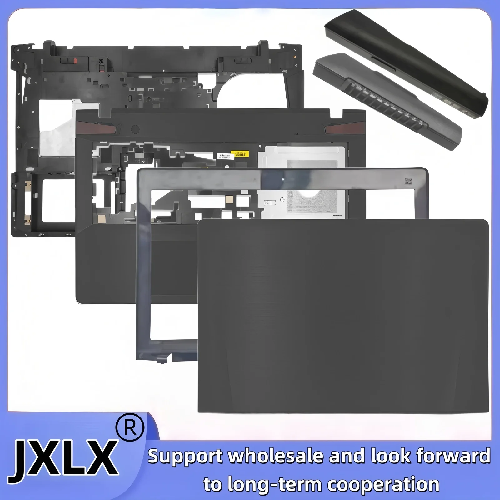JXLX® New For Lenovo Y500 Y510 Y510P Laptop LCD Back Cover Top Case/LCD Front Bezel cover/Palmrest Cover/Bottom Base Cover