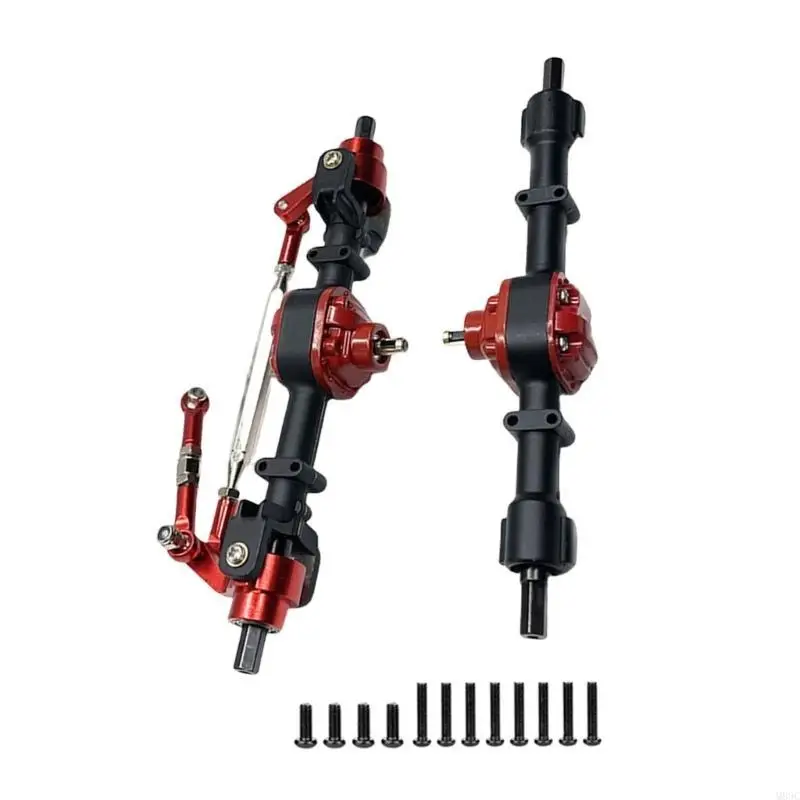 M89C M89C Tendus des essieux arrière en métal robustes avec des vitesses en acier pour les robots jouets MN78 MN80