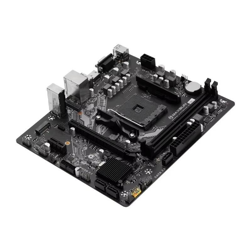 MAXSUN A520M-K Motherboard Support Ryzen CPU R3 R4 R5 5000 & 3000 Series Mainboard AM4 M.2 NVME Dual Channel DDR4 For Desktop