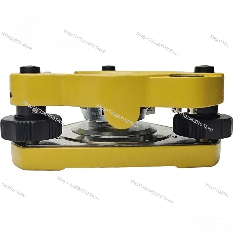 High Quality Yellow Three-Jaw Tribrach Without Optical Plummet Compatible Total Station Surveying