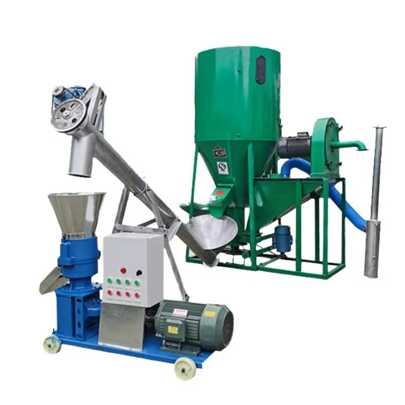 Complete feed production line for poultry, cattle, sheep and fish - the most advanced feed manufacturing machine