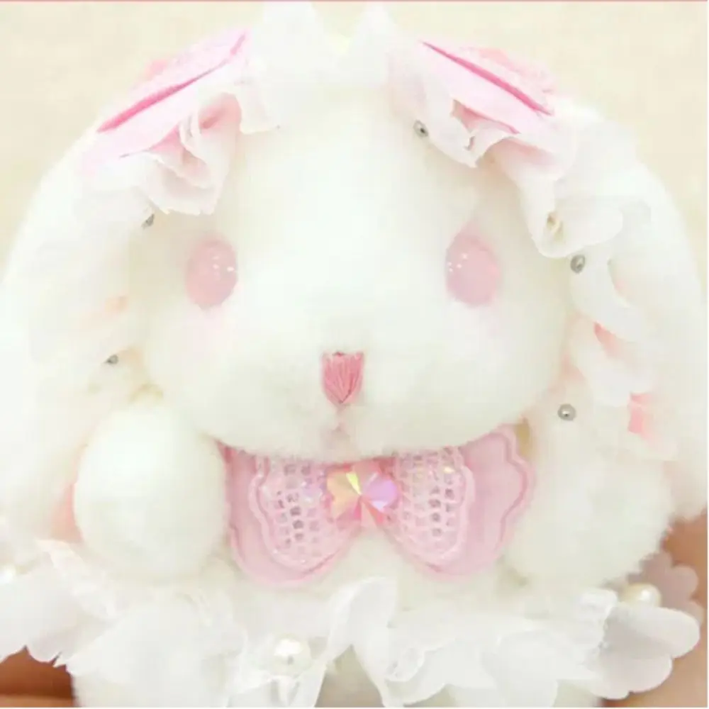 Fantasy Long-eared Rabbit Toy Lolita Princess Key Chain Bunny Gift Backpack Valentine's Day