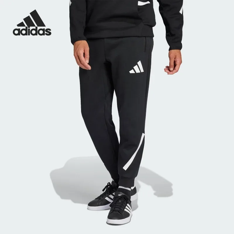 Adidas Dri Fit Adjustable Waist Tapered Snap Cargo Pockets Running Long TrousersJD5983