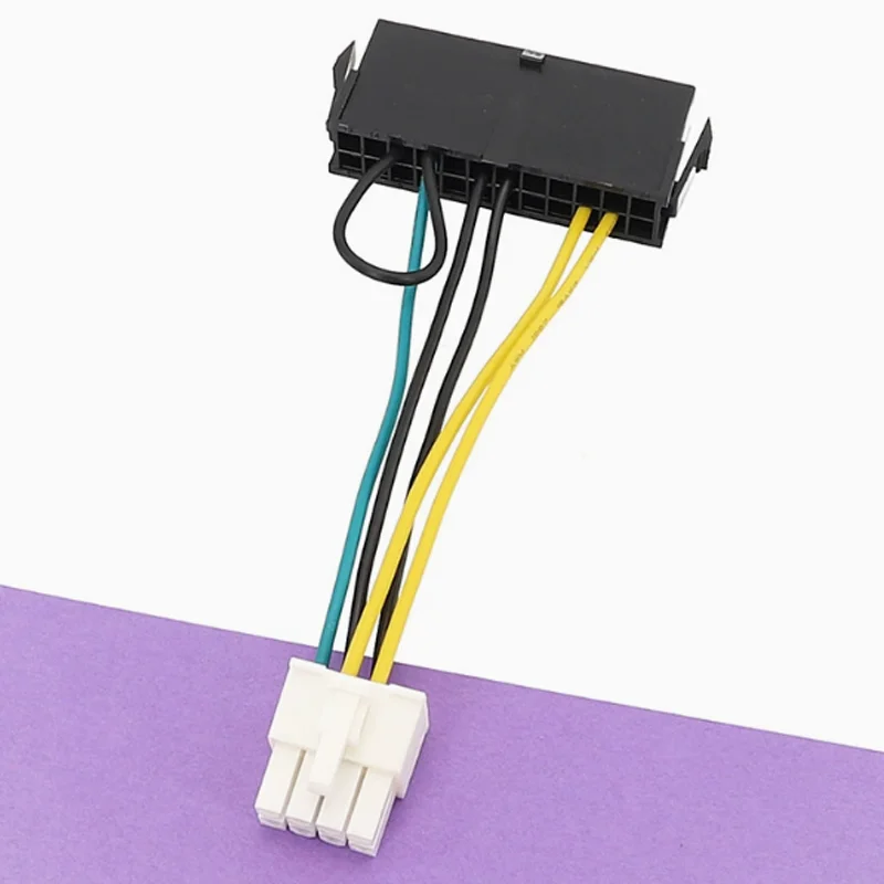 ATX 24P to 8P power adapter cable 24P female to 8p male suitable for ATX power motherboard interface 8-pin AC to Atx