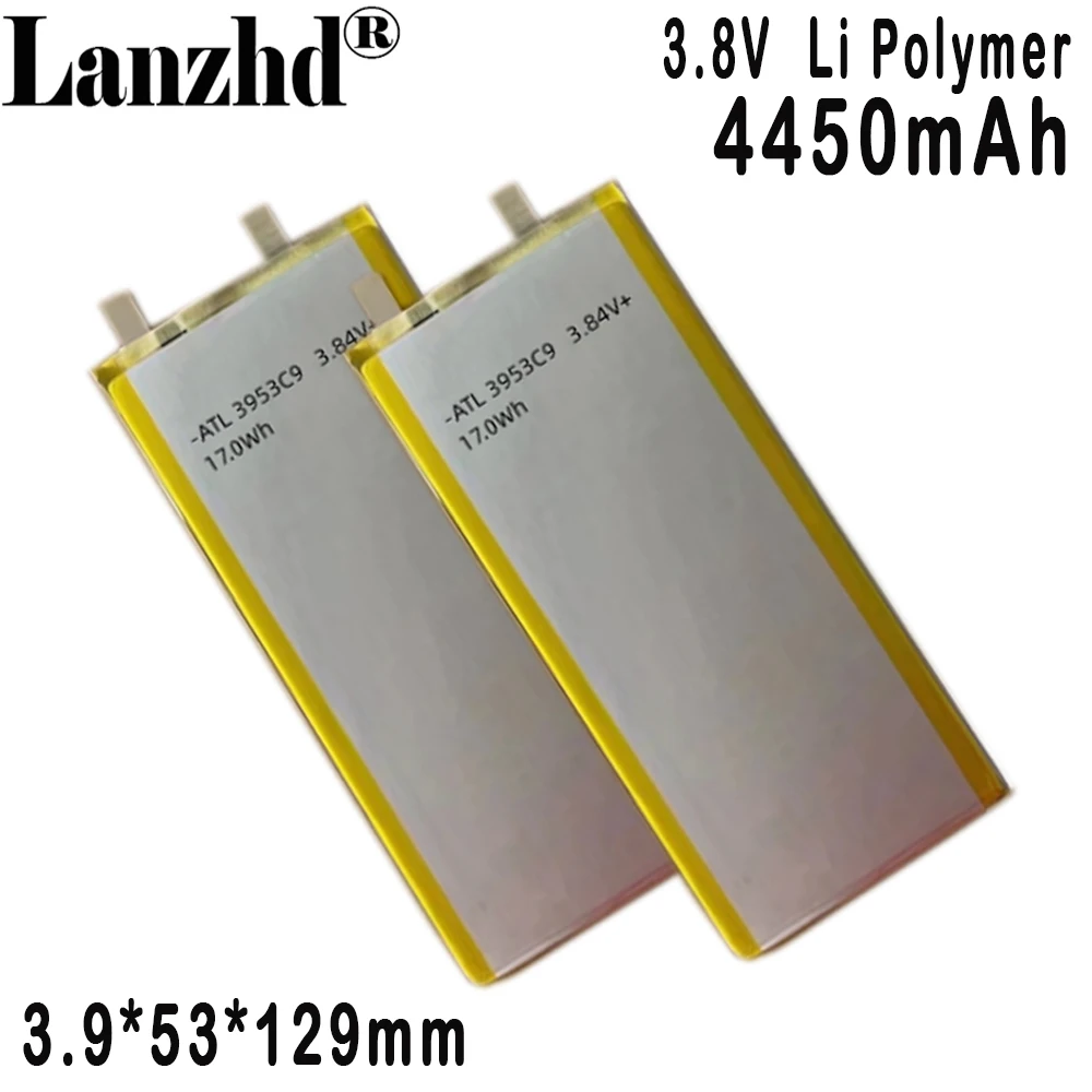 แบตเตอรี่โพลิเมอร์ 3.8V 4450MAH สําหรับแบตเตอรี่ในตัว Medical Navigator Notebook แบตเตอรี่ 3953129   3953C9