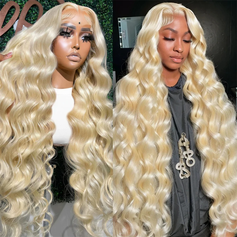 613 13x6 Hd Lace Frontal Wig Human Hair Honey Blonde Body Wave Lace Front Human Hair Wigs For Women Brazilian 13x4 Lace Frontal