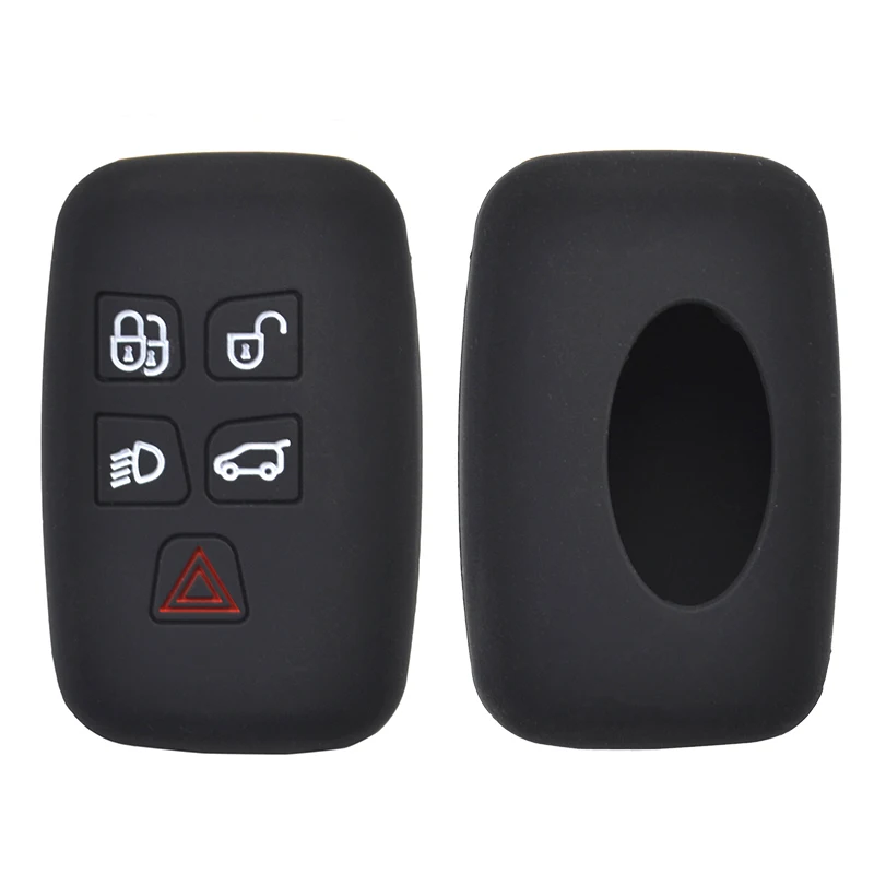 AX 5 Button Silicone  For Land Rover Range Rover Sport Vogue Evoque Discovery 4 Car Remote Key Fob Shell Cover Case