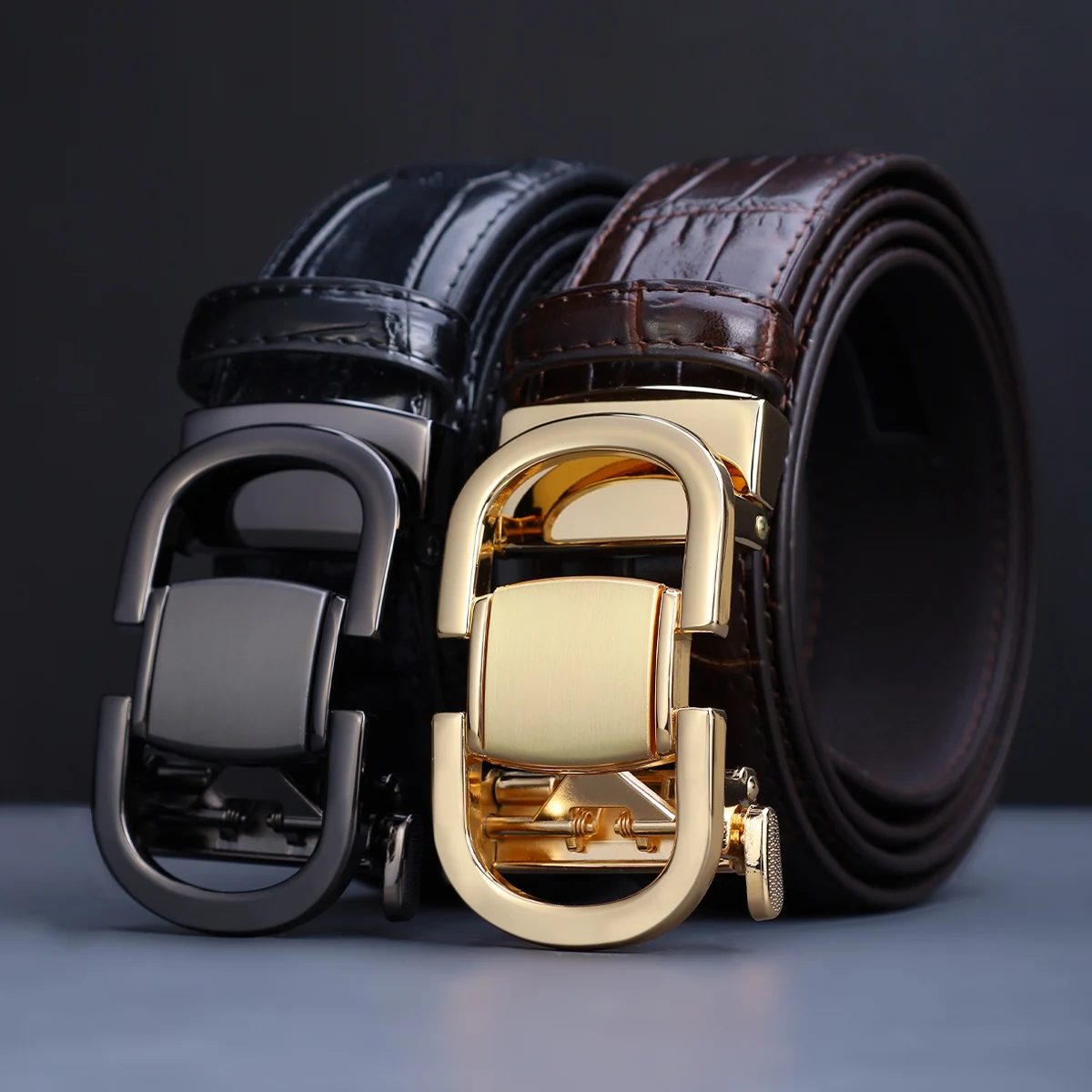 Top-Quality Material Men's Belt Fashion Casual Luxury Brand Men's Belt Jeans Versatile Design Belt Men
