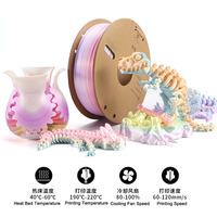 PLA Silk 3D Printing Filament 1.75MM 1KG Suitable for Bambu Lab and Creality FDM 3D Printers 3D Printing Consumables