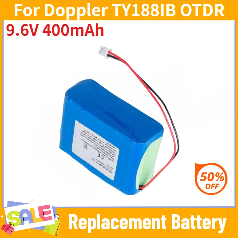For Doppler TY188IB OTDR High Quality Replacement Battery 9.6V 400mAh