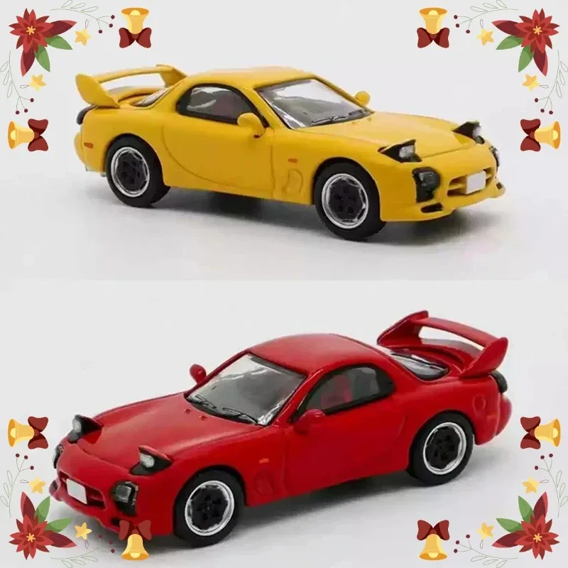 

Модель автомобиля Sonic Gear 1:64 RX-7(FD3S) из сплава, сувенир, коллекционный предмет, подарок для хобби