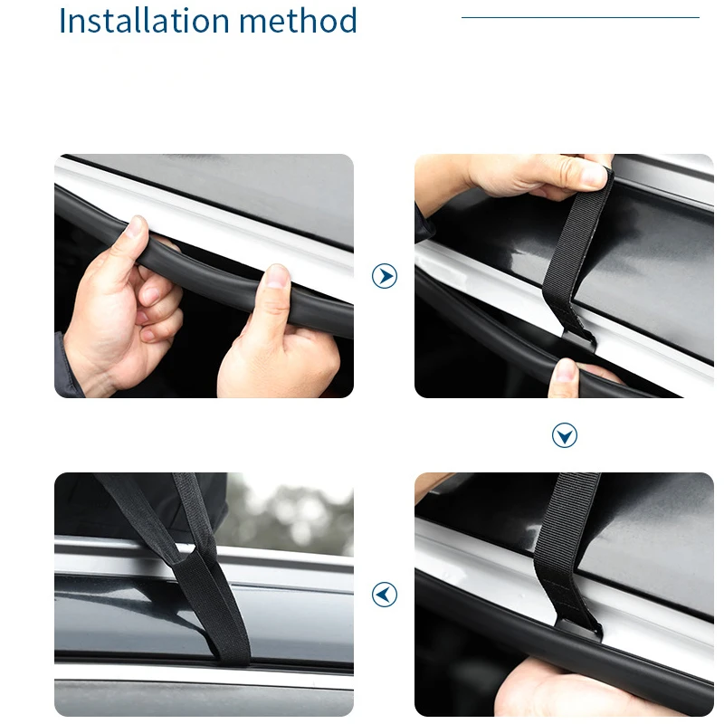 Car Cargo Roof Bag Waterproof Auto Rooftop Luggage Carrier Storage Bag Oxford Car SUV Van Foldable Roofs Bags - Image 5