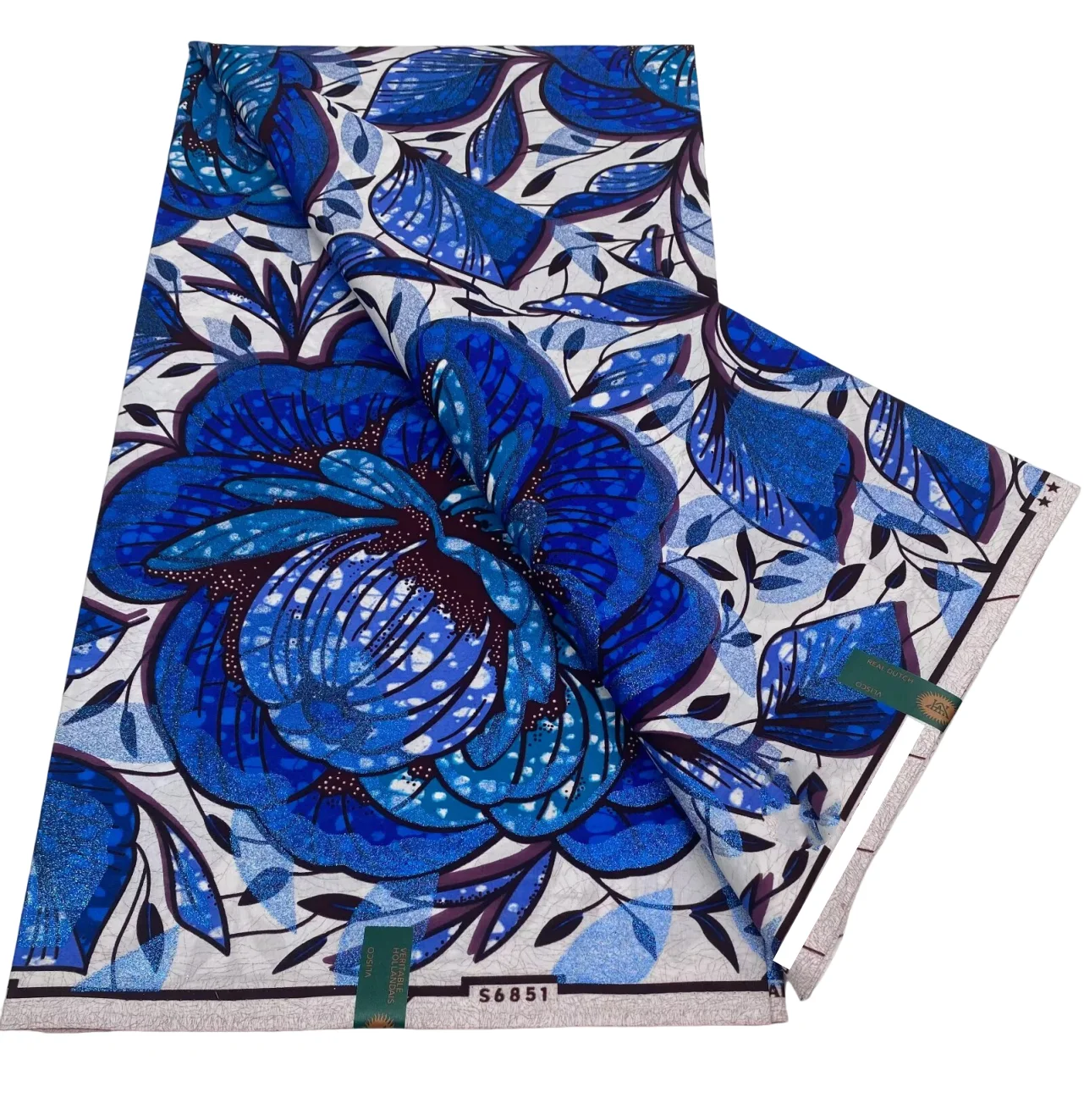 

New Super Glitter Grand Golden Wax Fabric Cotton Ankara Gold Wax Flash Gold Print Batik High Quality Nigeria African Wax Fabrics