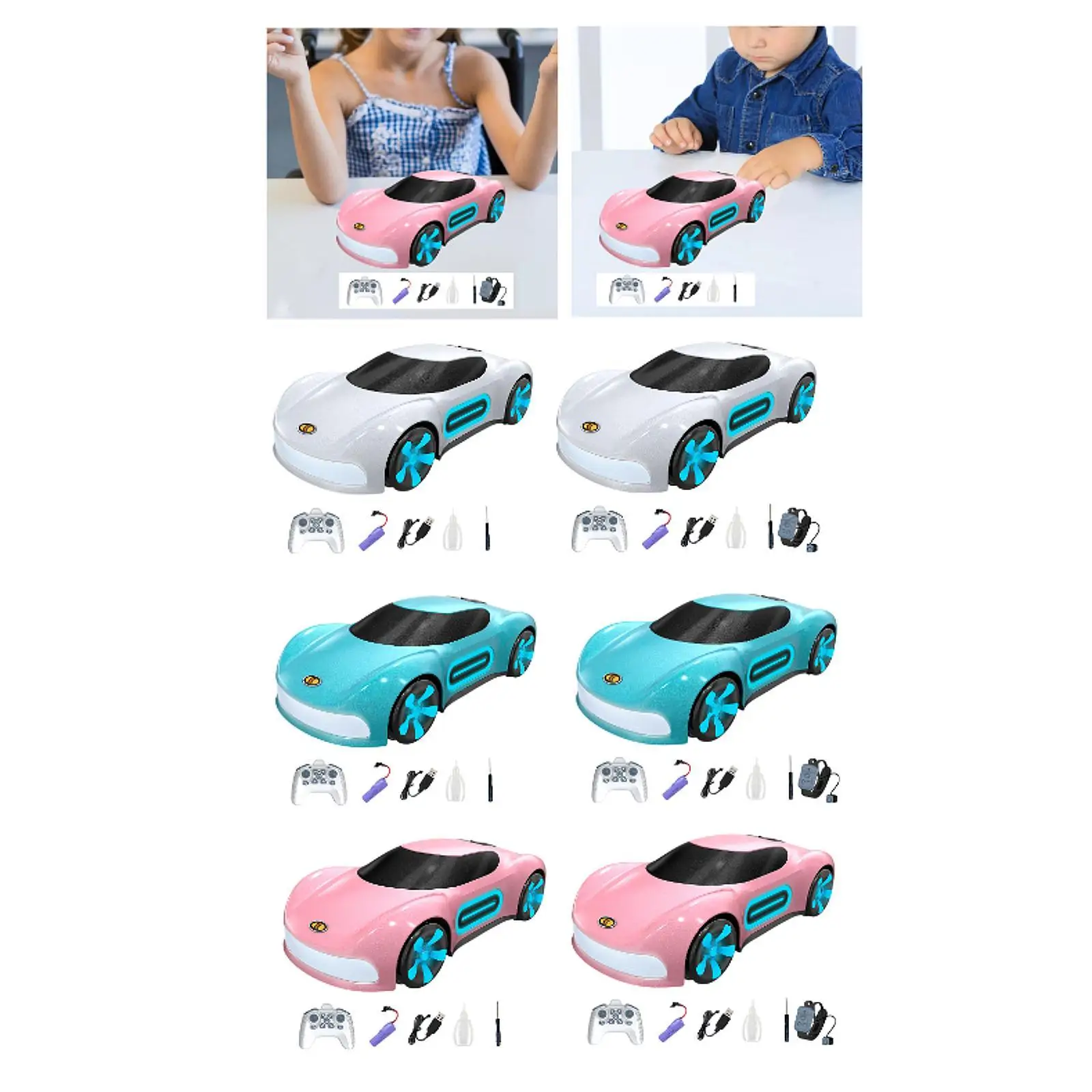 RC Car Vehicle Toy Collection Remote Control Car with Lights
