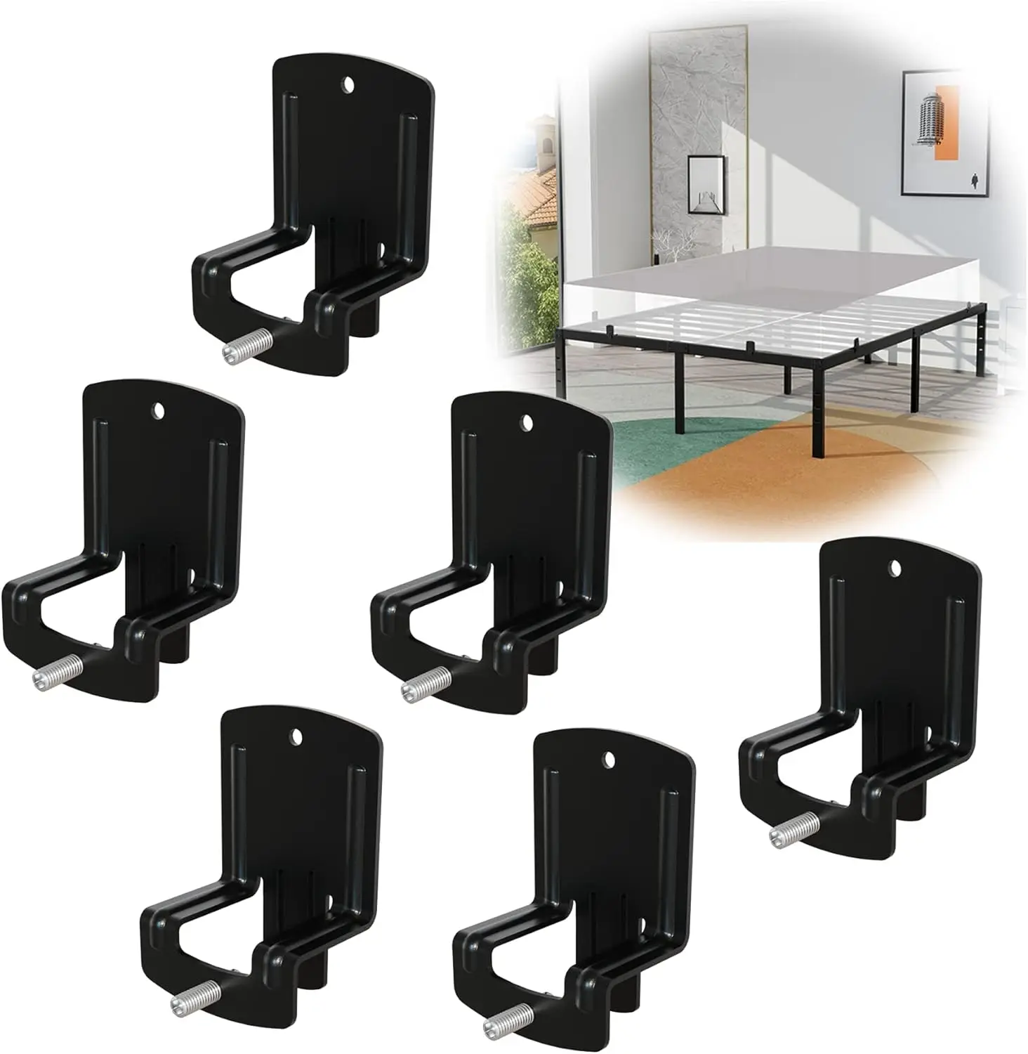 

Противоскользящие прокладки для матраса/6 шт. Нескользящая перегородка для матраса для каркаса кровати/отделки Bla