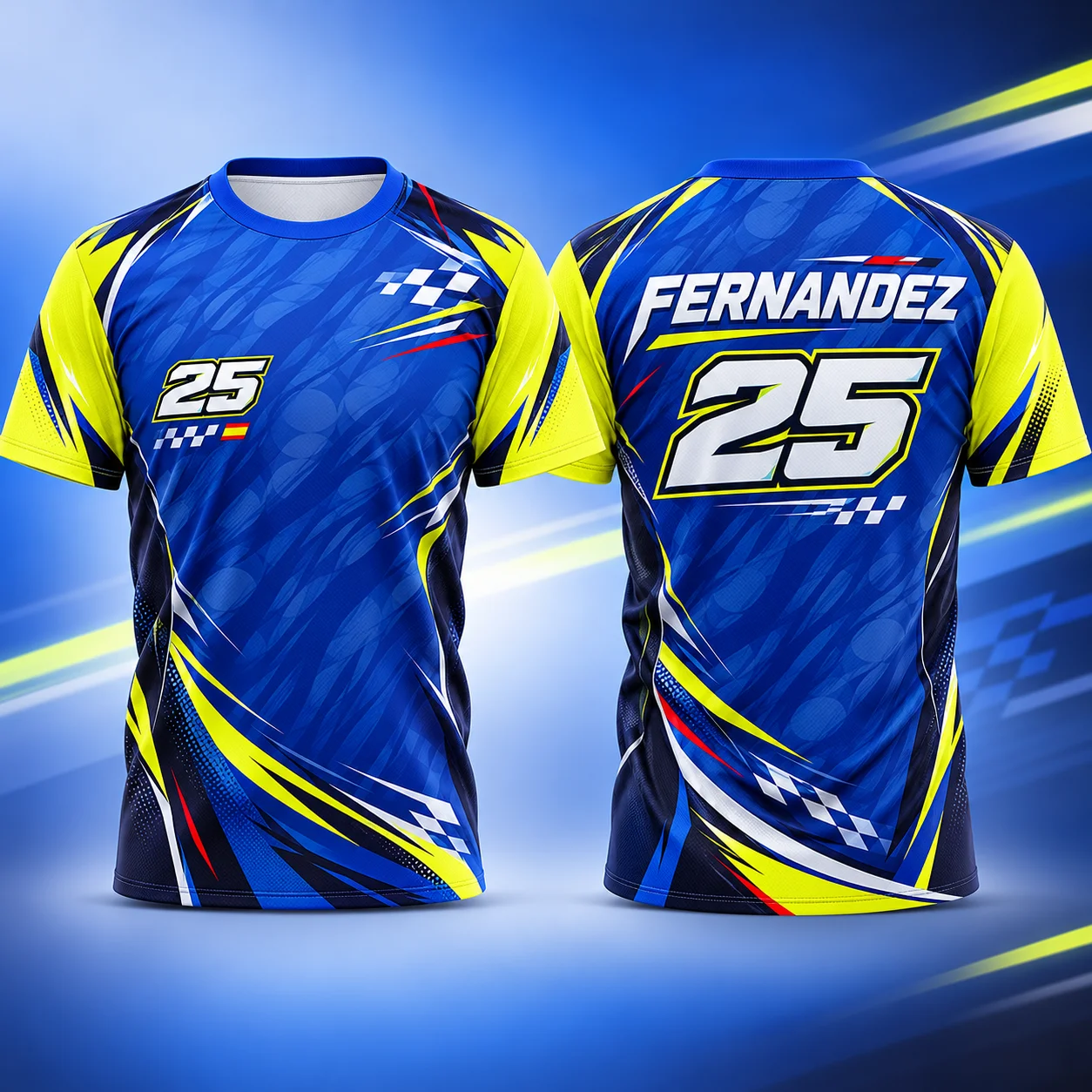 Fernandez 25 Mens Motorcycle Racing Jersey Summer Track Day Casual Streetwear Unisex Motorsport Fan Gift Athletic Graphic Shirt