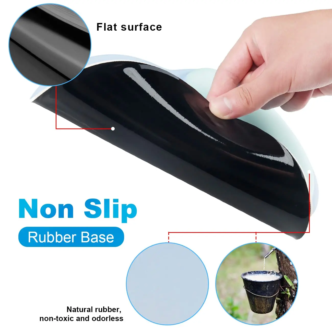 Fresh and Simple Office Mousepad with Silicon Wrist Support-Ergonomic Gaming Desktop Pad Non-slip Mouse Pad for Office and Home