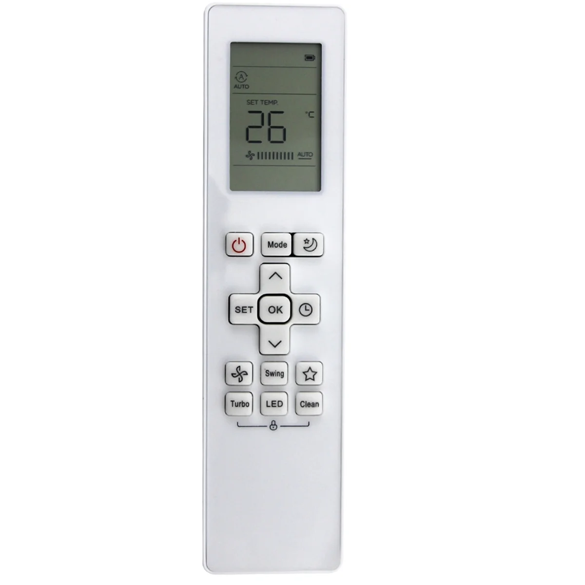 RG10B(G)/BGEF Remote Control for Samsung/Midea RG10B BGEFU1 Air Conditioner A/C Remote