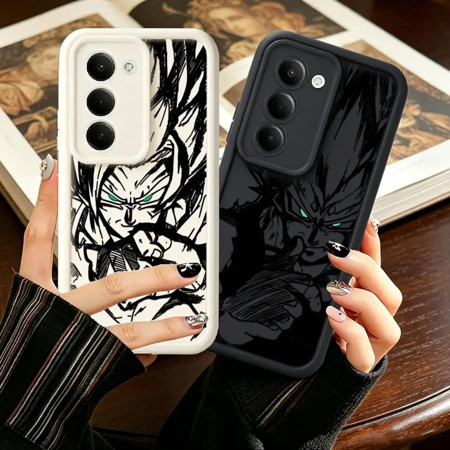Case for Samsung Galaxy A15 A16 A12 A13 A23 A35 A26 A32 A56 A34 Phone Cover A51 A73 A36 A71 A72 A53 A54 Goku Vegeta