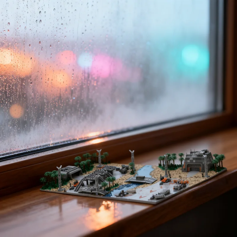 

25738pcs MOC SW Battlefront II Scarif Beach Star Battle UCS Model Building Blocks Creative Display Gift Collectible Decor Kids