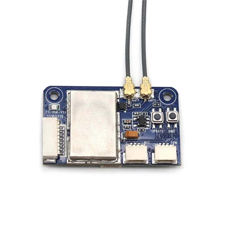 【T07A】X6B 2.4G 6CH IBUS PPM ШИМ-приемник FS-X6B для самолета-вертолета для передатчика FLYSKY I10/I6S/I6/I6X/I4X для гонок FPV 【T07A】X6B 2.4G 6CH IBUS PPM ШИМ-приемник FS-X6B для самолета-вертолета для передатчика FLYSKY I10/I6S/I6/I6X/I4X для гонок FPV
