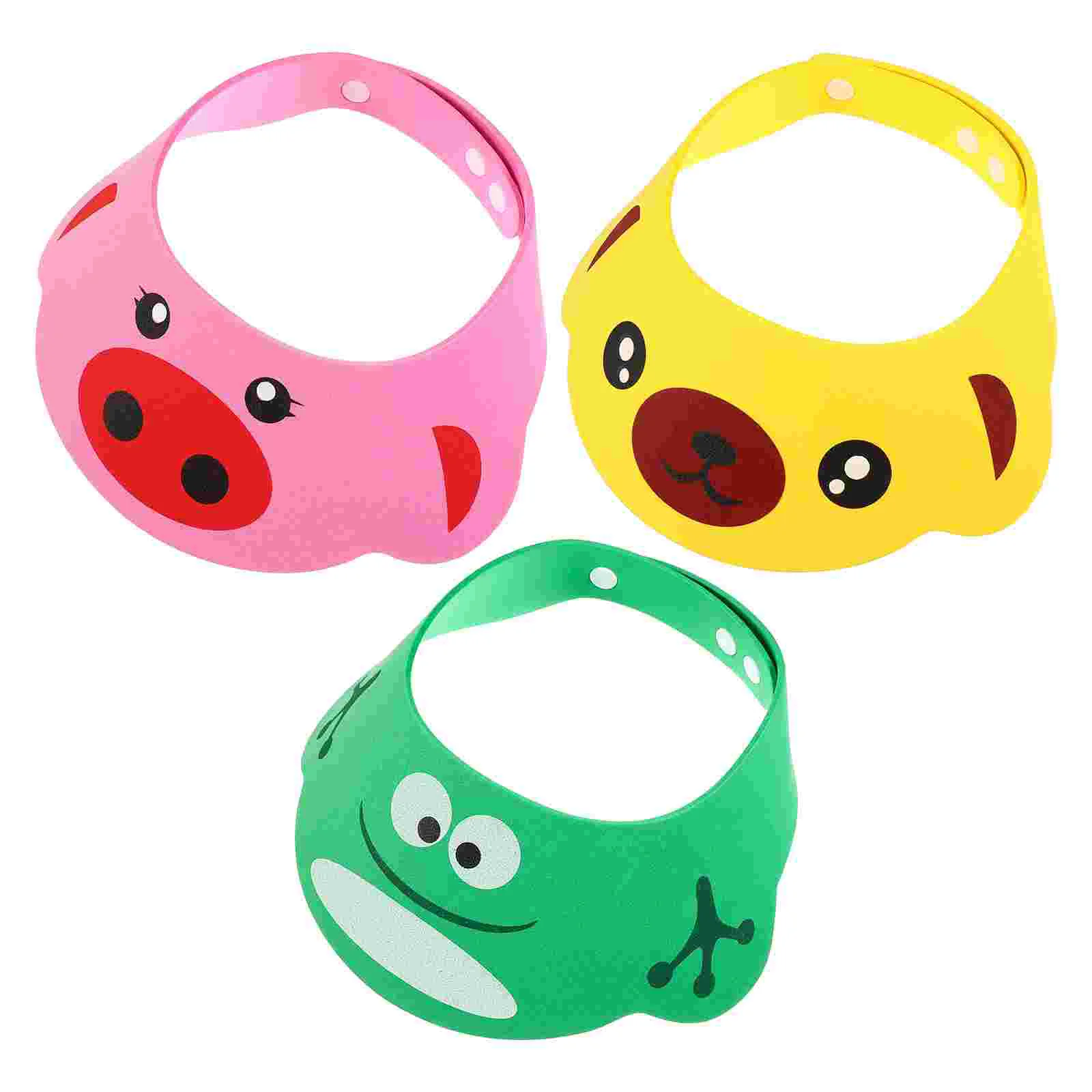 

Baby Shampoo Cap Protection Bath Shower Caps Toddler Hat for Toddlers Hair Wash Newborn Bathing Kids Visor Swimming