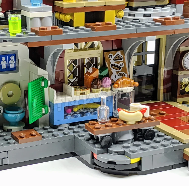 1474pcs Hidden Side Newbury Haunted High School Spooky Surprises House Claws 11464 Building Block Toys Compatible With Model